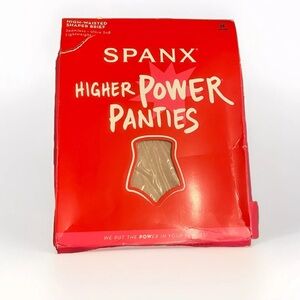 SPANX Women's Higher Power Seamless Panties Soft Nude Plus Sz 3X Shaping Briefs
